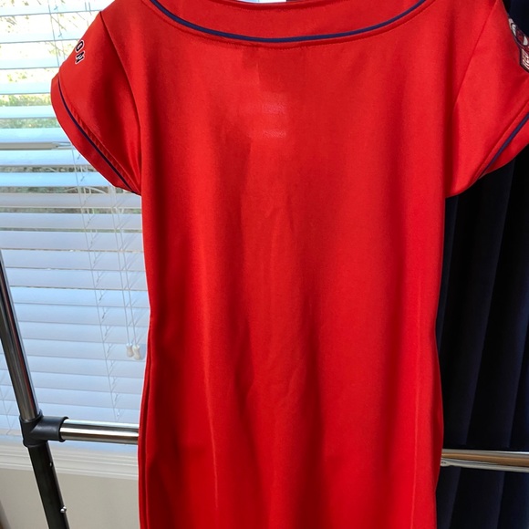 MLB Cooperstown Vintage Red Sox Jersey Dress - Picture 6 of 6